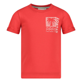 Shirt STURDY the good life rood 71700448