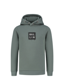 Hoodie BALLIN junior logo army green 24037307