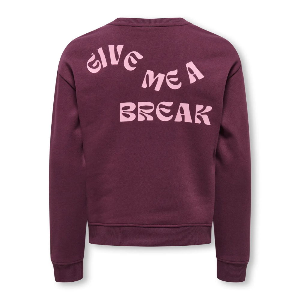 Sweater ONLY kogcamine bordeaux
