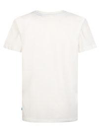 T-shirt PETROL round neck B-3060-TSR635 white frost