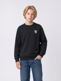 Sweater PETROL round neck B-3060-SWR376 deep black