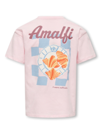 Loose fit shirt ONLY Carina barely pink Amalfi