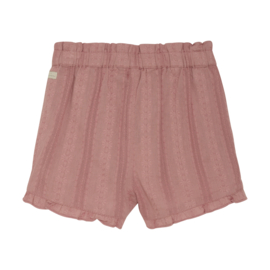 Paperbag korte broek DAILY7 ash rose (930188)