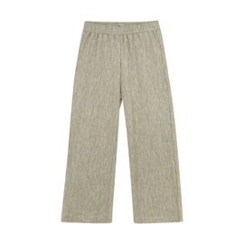 Metallic wide broek DAILY7 latte sand (930173)