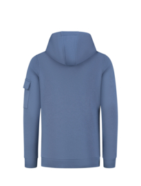 Hoodie BALLIN junior sleeve pocket blue grey 24037364