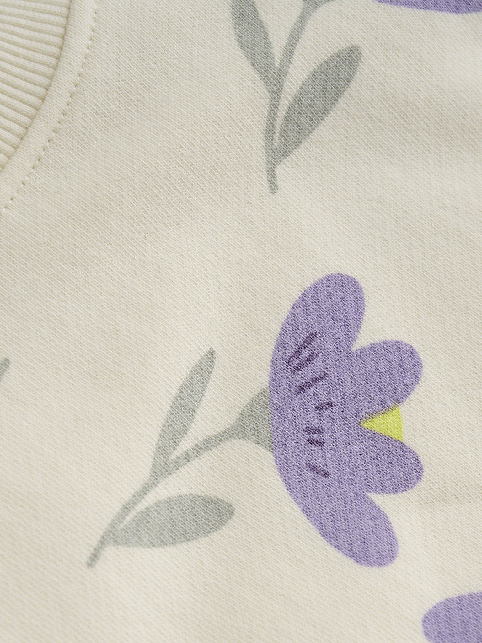 Sweater DAILY7 GIRLS flowers off white 930216