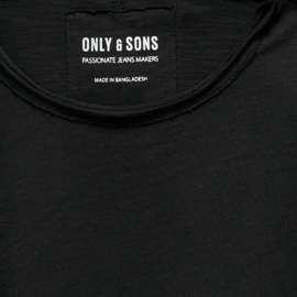 Long t-shirt ONLY&SONS Benne black