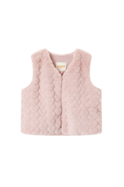 Gilet SOMEONE Bonjour old pink