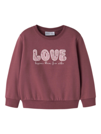 Trui NAME IT GIRLS love wild ginger