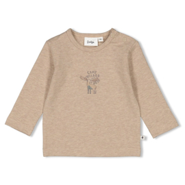 Longsleeve Feetje Camp Wilderness taupe 51602400