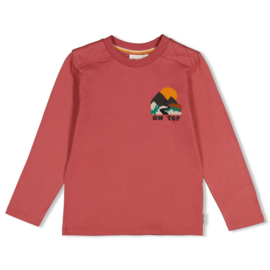 Longsleeve STURDY Mountain top 71600657 rood