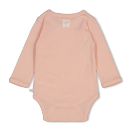 Wikkelromper rib FEETJE the magic is in you roze