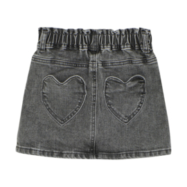 Rokje DAILY7 GIRLS dark grey denim 930322