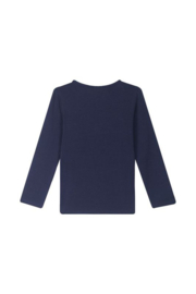 Longsleeve SOMEONE Croissant navy