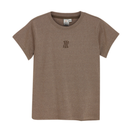 Shirt IBJ glitter cocoa brown(970244)