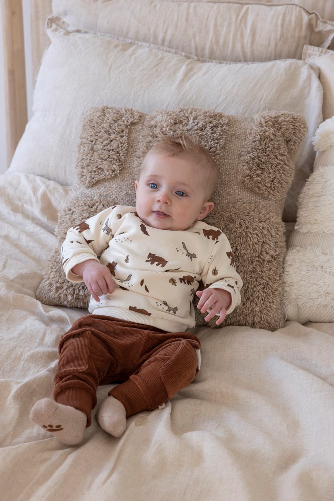 Broek FEETJE wild world bruin 52202424