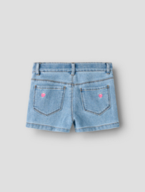 Korte broek NAME IT girls Rose light blue denim