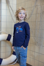 Longsleeve STURDY waves and whales marine 71600641