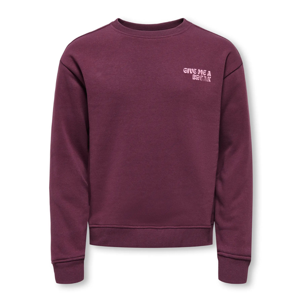 Sweater ONLY kogcamine bordeaux