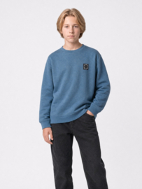 Sweater PETROL round neck B-3060-SWR394 storm blue