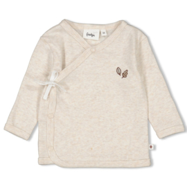 Overslagshirt Feetje little forest offwhite