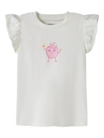 Shirt NAME IT girls Littaz cloud dancer