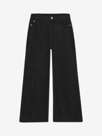 Extra wide fit jeans IBJ GIRLS glitter black denim 970910