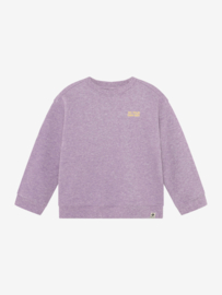 Oversized sweater DAILY7 BOYS back print 920446 purple melange