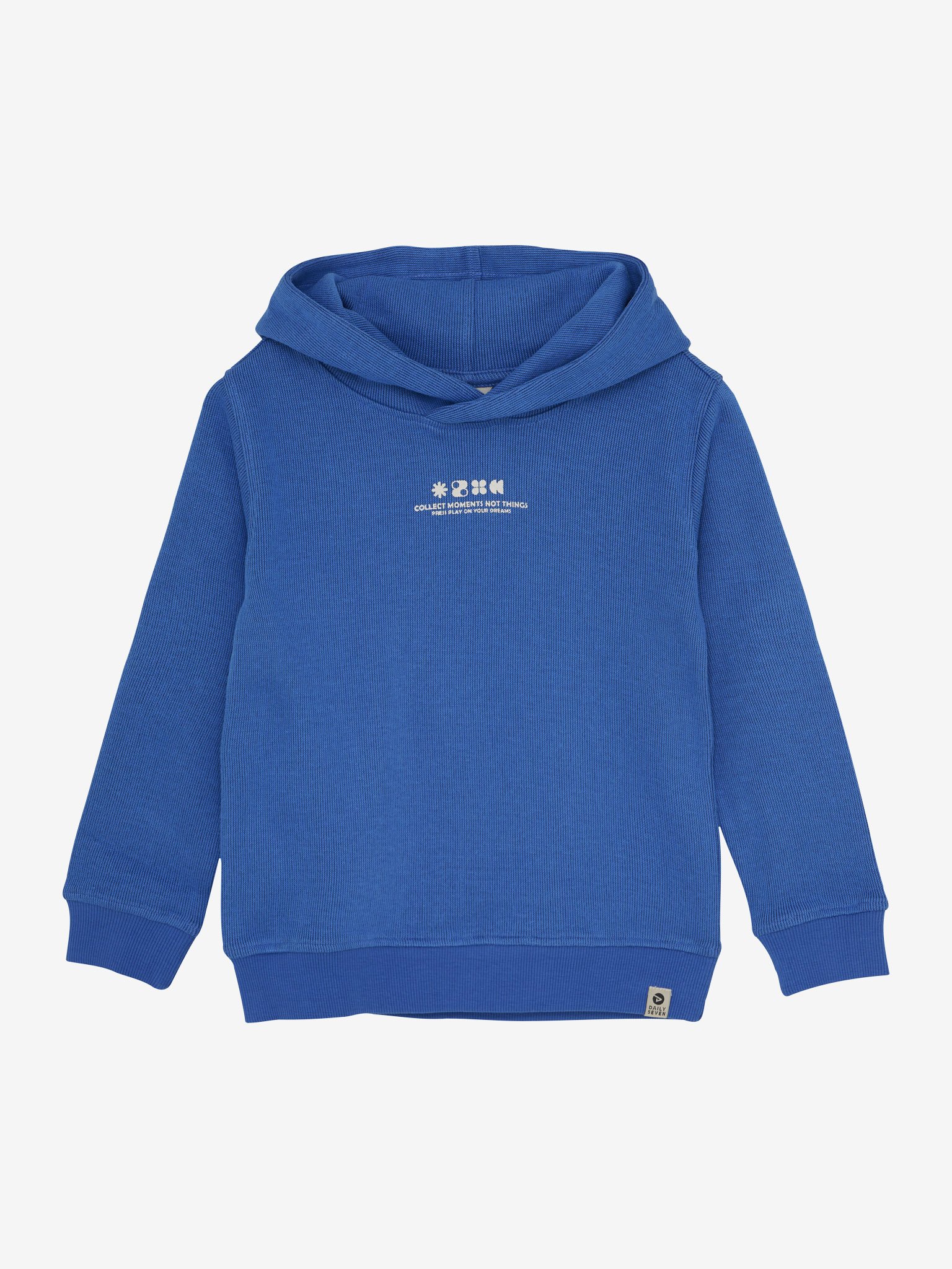 Hoodie DAILY7 dusty kobalt 920185