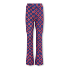 Flared broek ONLY Paige squares