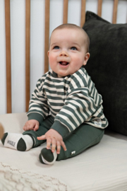 Sweater oversized FEETJE wiggle and waddle 51602842 groen