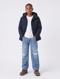 Relaxed fit jeans REEVE PETROL B-3060-DNM004 medium used