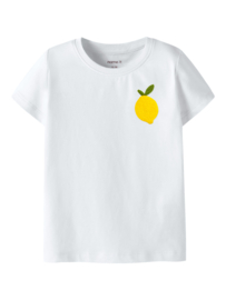 Shirt NAME IT girls Juanitta bright white