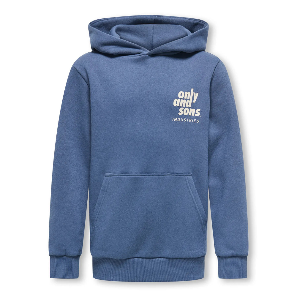 Hoodie ONLY&SONS Hudson indigo
