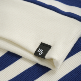 Cropped shirt IBJ blue print (970123)