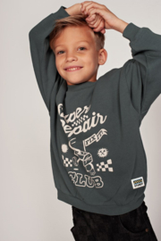 Oversized sweater STURDY Fix it 71600694 petrol