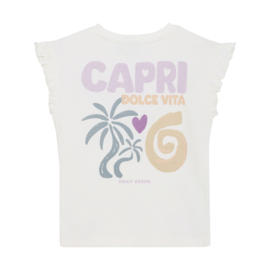 T-shirt backprint DAILY7 cloud (930087)