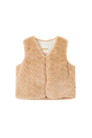 Gilet SOMEONE Bonjour beige