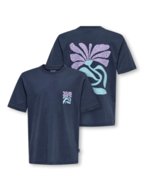 Shirt ONLY&SONS Memphis blue nights