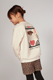 Relaxed fit sweater JUBEL city chic offwhite melange 91600487