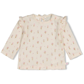 Longsleeve FEETJE flower ranch 51602768 offwhite