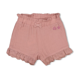 Korte broek FEETJE starfish wishes mauve 52100425