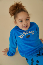 Sweater JUBEL amour toujours blauw velours 91600391