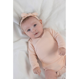 Wikkelromper rib FEETJE the magic is in you roze