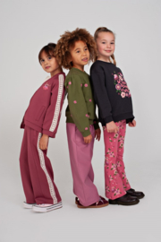 Sporty broek JUBEL moon flowers 92200521 mauve