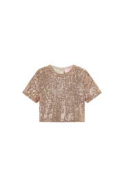 Glittertop SOMEONE Amanda beige