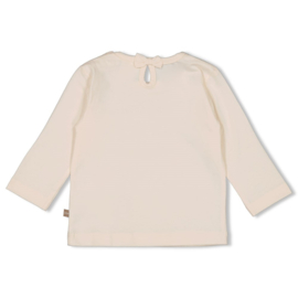 Longsleeve FEETJE better together taupe offwhite 51602666