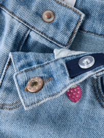 Korte broek NAME IT girls Rose light blue denim