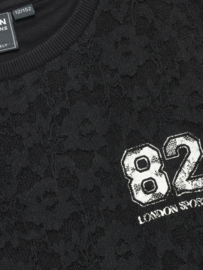 Longsleeve IBJ GIRLS lace black 970954