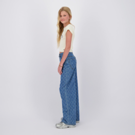 Broek RAIZZED GIRLS Monaco laser mid blue stone